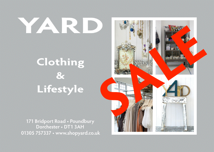 YARD Sale starts 28th December